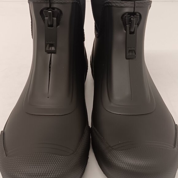 Burberry Women's Flinton Check Black/Charcoal Rain Booties - EU39/US9 - Picture 9 of 16